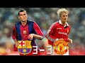 Barcelona 3 - 3 Manchester United (Rivaldo x Beckham) ● UCL 1999 | Extended Highlights & Goals