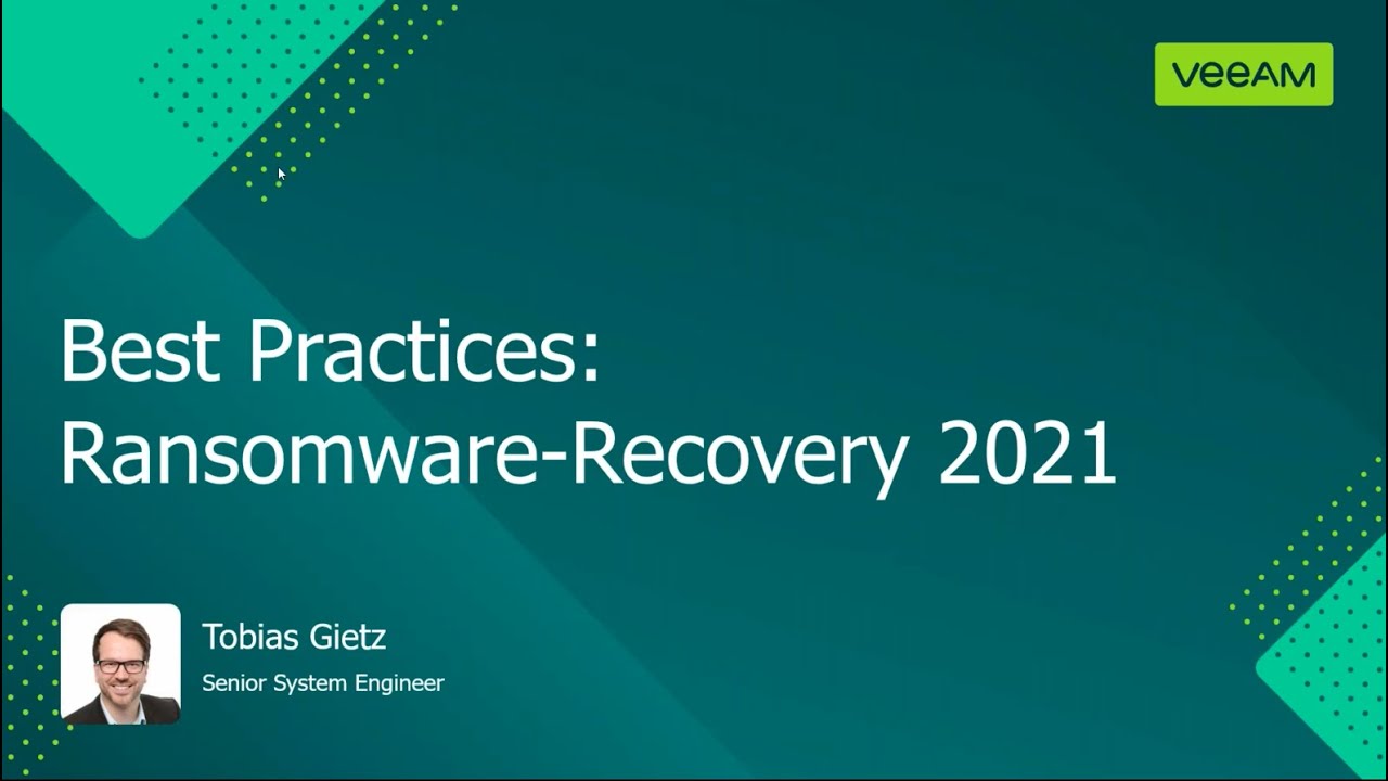 2021 Ransomware Recovery Tales video