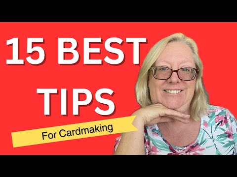 TOP 15 Card Making Tips & Hacks You NEED To Try!