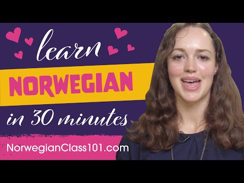 All Romantic Expressions You Need in Norwegian! Learn Norwegian in 30 Minutes!