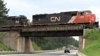 preview picture of video 'CN 5680 at Foot's Bay (09JUN2012)'