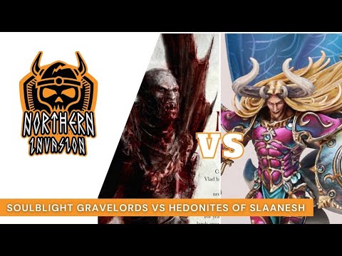 Soulblight Gravelords Vs Hedonites of Slaanesh (1000pts): Age of Sigmar Battle Report