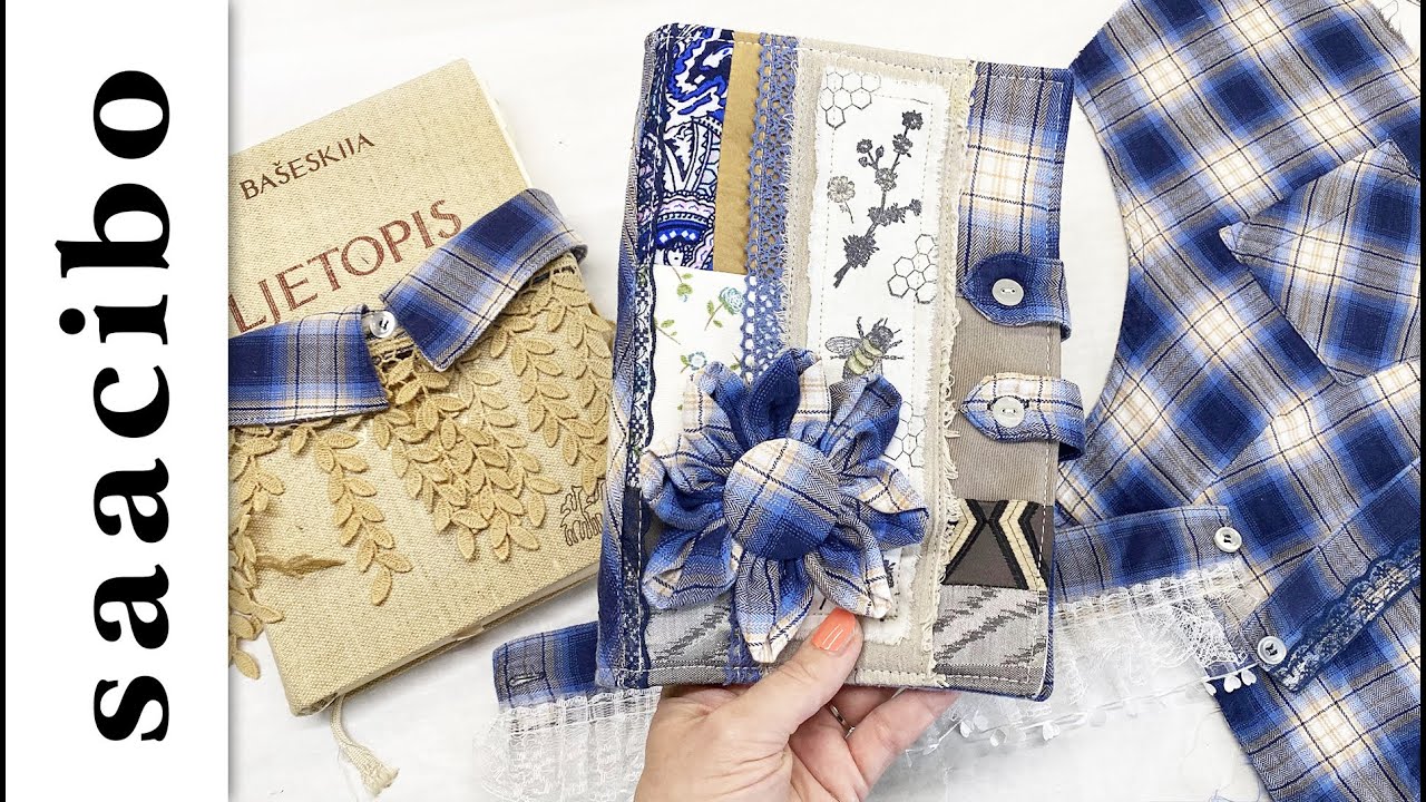 Pockets, Closures And Embellishments From Old Shirts #junkjournalideas