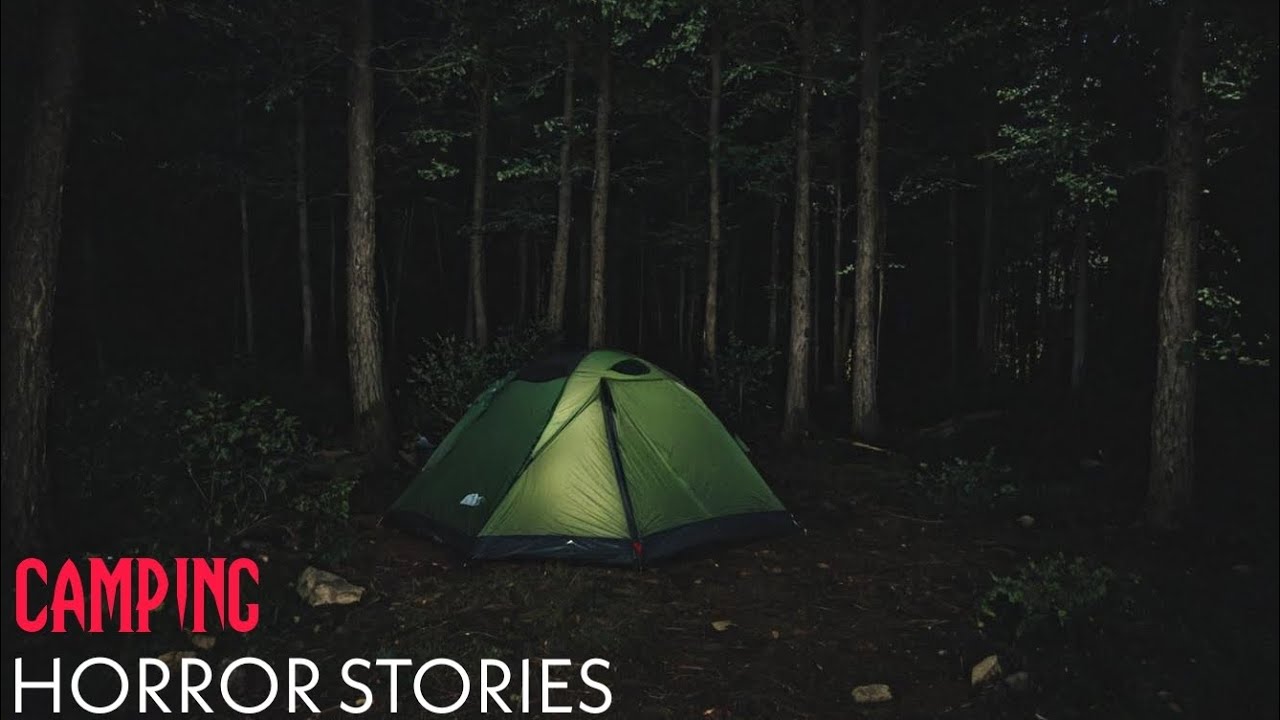 7 Unnerving Camping In The Woods HORROR Stories | With Rain Sounds
