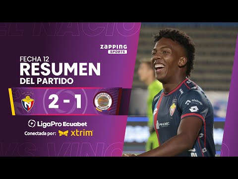 El Nacional 2 - 1 Vinotinto / Fecha 12 / LigaPro Ecuabet conectada por Xtrim