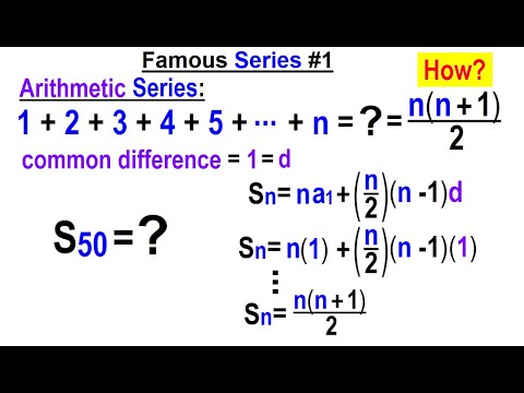 Algebra Ch 48 Sequences and Series 1 of 34 What is the Difference
