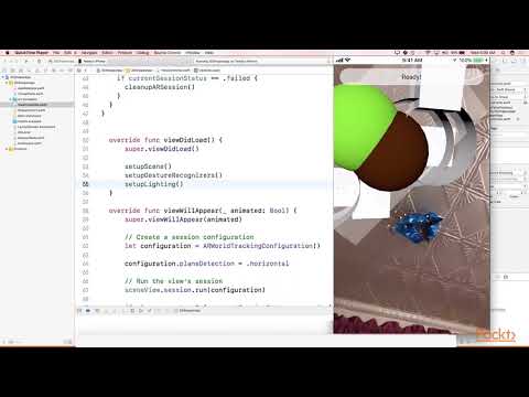 iOS Augmented Reality with ARKit The Course Overview | packtpub com