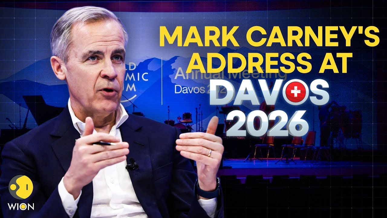 Davos 2026 LIVE: Mark Carney Addresses The World Economic Forum In Davos | WION Live