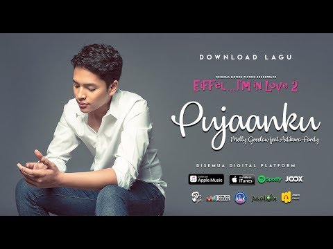 PUJAANKU Melly Goeslaw feat Adikara Fardy ( Video Lyrics )