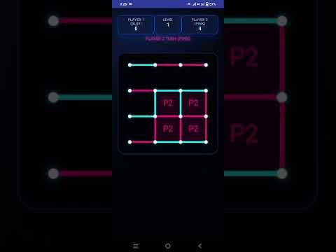 Neon Dots: Box Connect 3D
