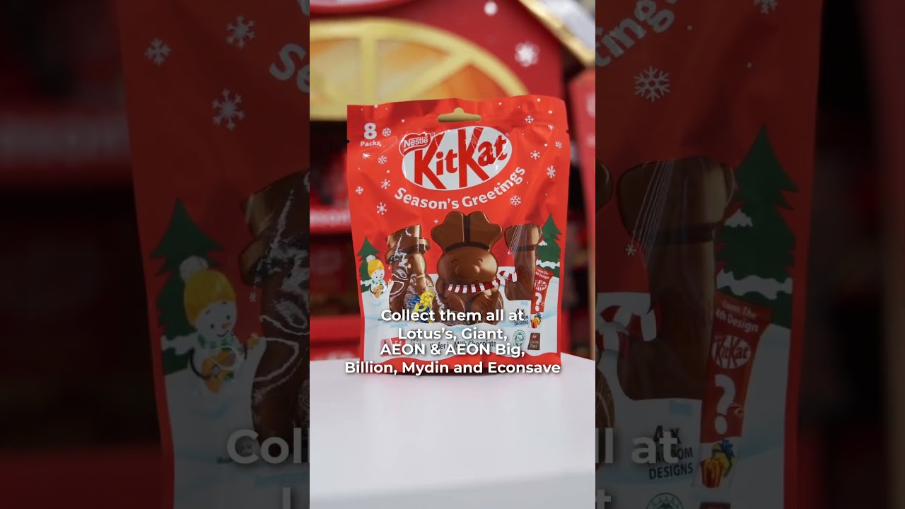 kitkat malaysia turns up christmas cheer with limited-edition 2025 collections