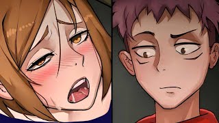 🌀Itadori is in shock at Nobara's state | Jujutsu Kaisen Comic Dub