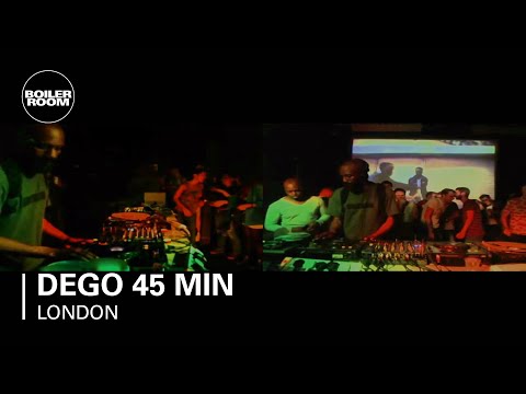 Dego 45 min Boiler Room DJ Set