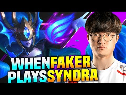 WHEN FAKER PLAYS SYNDRA MID!   SKT T1 Faker Plays Syndra vs Camile Mid! | Season 2020 KR SoloQ