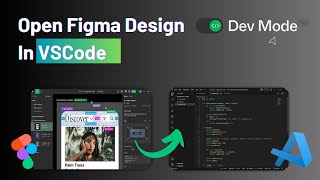Figma Dev Mode | How to open a Figma design in VScode.