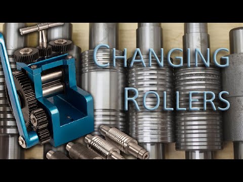 How to Change the Rollers on your Economy Rolling Mill
