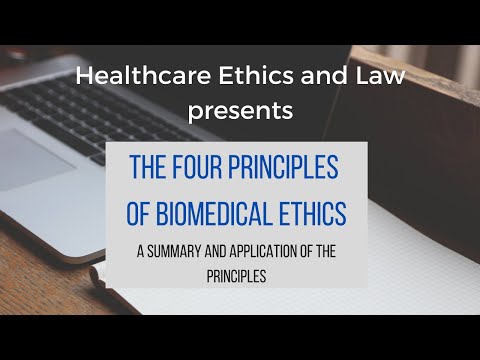 The Four Principles of Biomedical Ethics - Podcast
