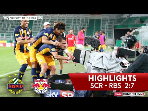 tipico Bundesliga, 29. Runde: SK Rapid Wien - FC Red Bull Salzburg 2:7
