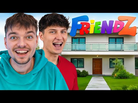 MÓJ PIERWSZY RAZ w DOMU FRIENDZ!