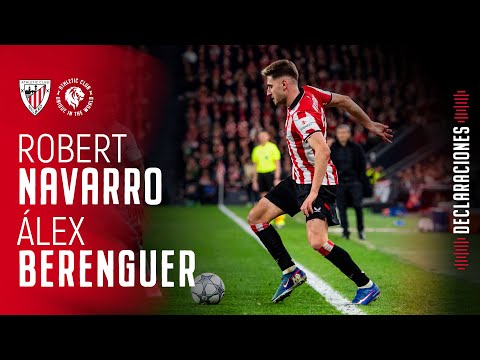 Imagen de portada del video 🎙 Robert Navarro & Álex Berenguer | post Athletic Club 2-3 Sporting CP | MD8 Champions League
