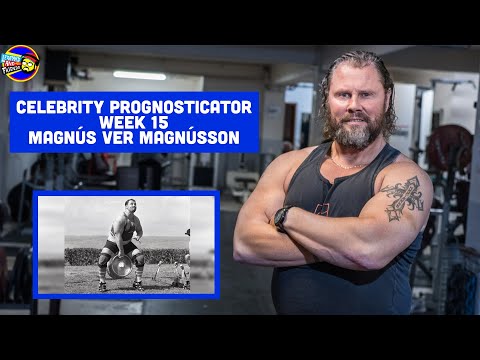 NFL Week 15 Celeb Prognosticator: Magnús Ver Magnússon | The Dan LeBatard Show with Stugotz
