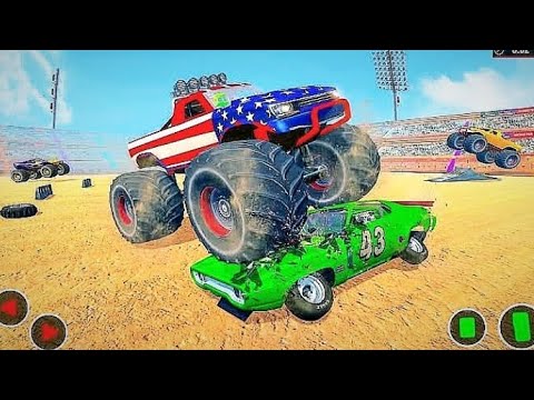 Army Monster Truck  Simulator 3D - Derby Crash Monster Truck Stunts - Android Gameplay#monstertruck