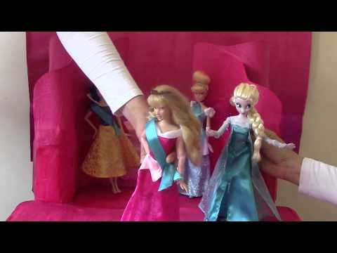 Videos De Princesas De Disney Muñecas- Miss Mundo - Copa Del Mundo - Cumpleaños - En Inglés Video