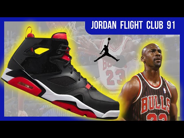 Vídeo relacionado con Nike Jordan Flight Club 91 - Zapatillas para Hombre, Black Varsity Red White, 42 EU