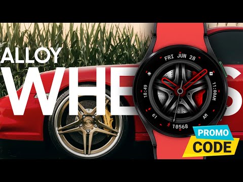 Car Alloy Wheel Watch Face 073