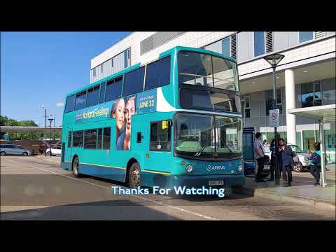 FULL ROUTE VISUAL | Arriva Kent & Surrey Route 6X: Maidstone Hospital to TW Hospital | 6445