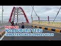 Ngabuburit Melewati Jembatan Sungai Sambas Besar Di Kecamatan Tebas Kabupaten Sambas