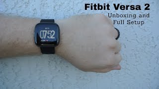 NEW Fitbit Versa 2 Smartwatch Unboxing and Full Setup!