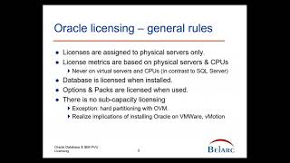 Download the video "Oracle Database and IBM licensing -Making the complex simple"
