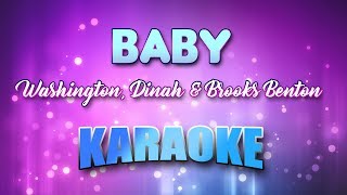 Washington, Dinah &amp; Brooks Benton - (Duet) Baby (You&#39;ve Got What It Takes) (Karaoke &amp; Lyrics)