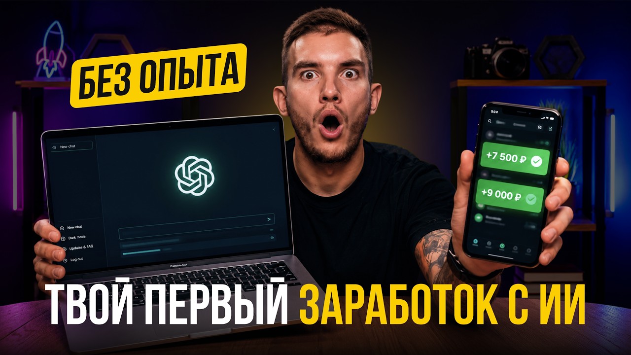 YouTube: Как заработать с ChatGPT
