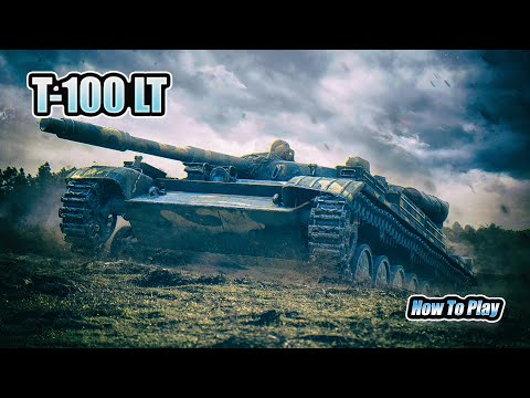 T-100 LT - 4 Frags 8K Damage - Flat In The City! - World Of Tanks
