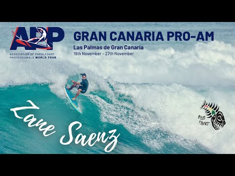 SUP Surfing- Zane Saenz at the APP Gran Canaria Pro-Am