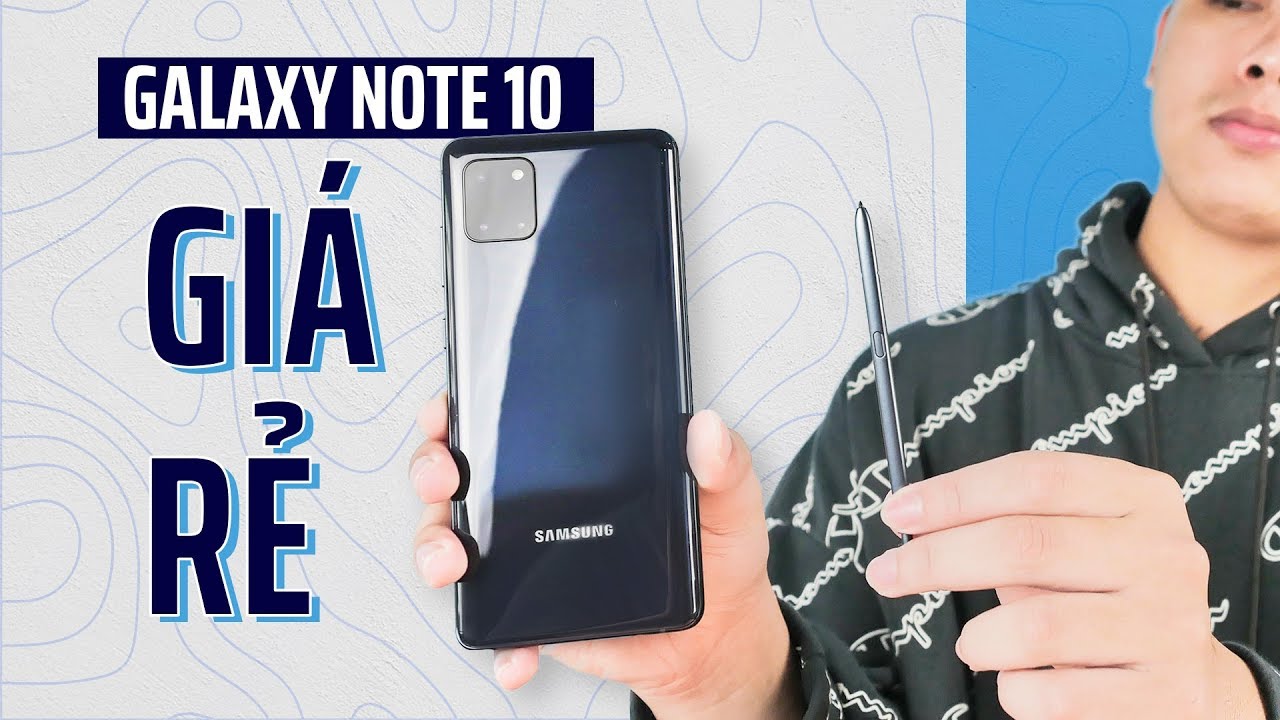 TRÊN TAY Galaxy Note 10 Lite: GIÁ RẺ bị cắt hơi NHIỀU!