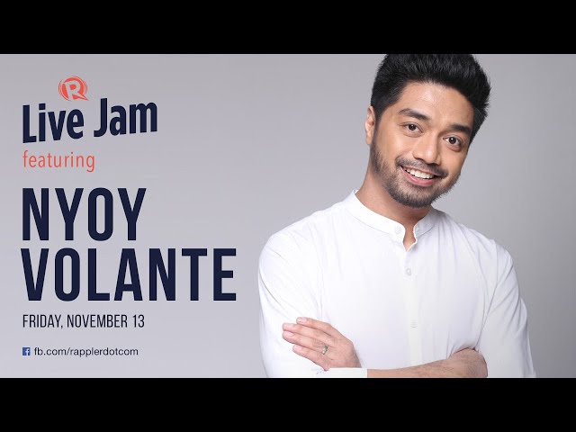 [WATCH] Rappler Live Jam: Nyoy Volante