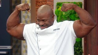 Viral White House Chef With 24-Inch Biceps Talks Internet Fame, Food + Fitness Tips