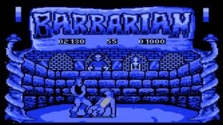 Barbarian for the Atari 8-bit family
