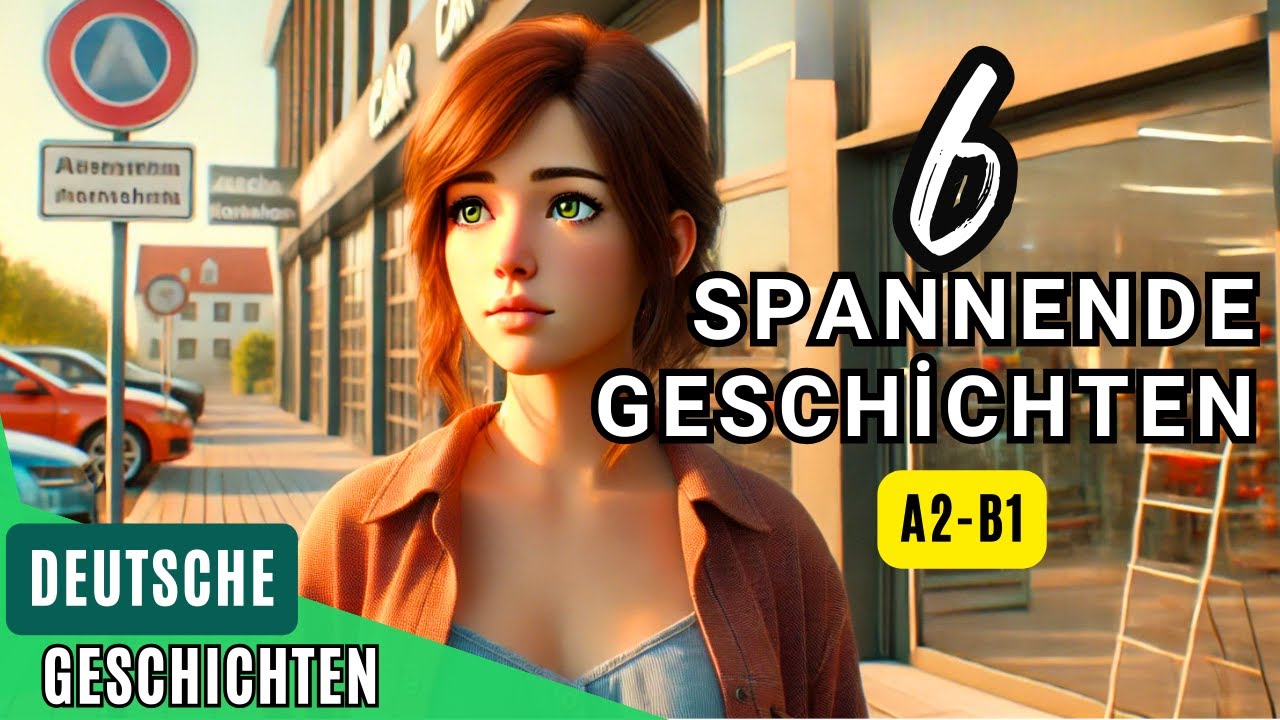 Learn German with stories: 6 exciting stories for A2-B1