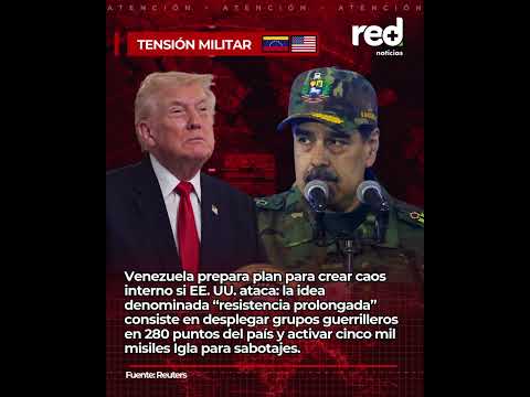 Venezuela prepara plan para crear caos interno si Estados Unidos ataca