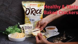 Orion O'Rice Cracker Review | Rice Cracker | Korean | 100%Veg | Unboxing Orion O'Rice Cracker Review