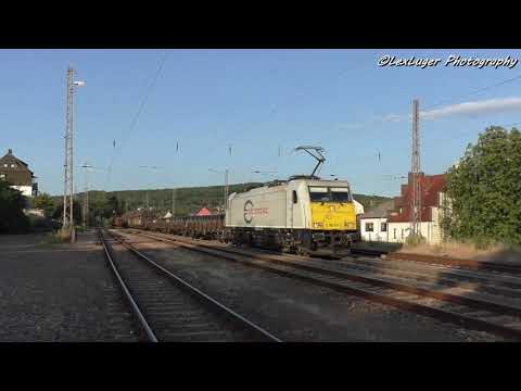 ECR 186 167-3 mit einem kurzen Güterzug in Dudweiler