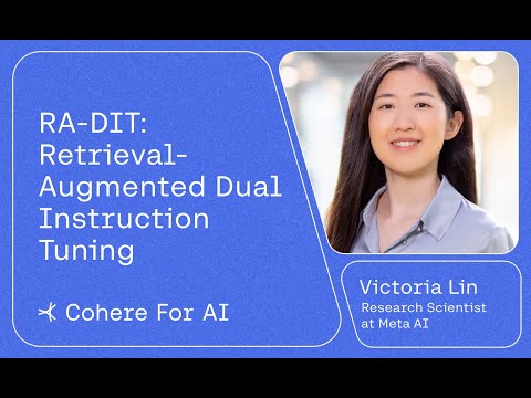Victoria Linn - RA- DIT Retrieval-Augmented Dual Instruction Tuning