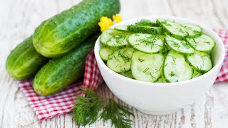 This is the first time I have eaten such a delicious cucumber salad. I eat this every week.