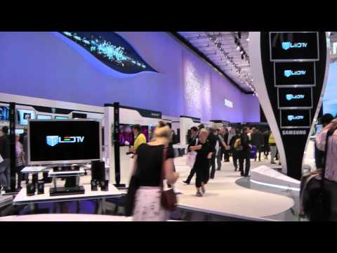IFA Berlin 2010: Samsung Hall