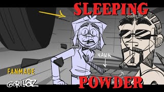 Sleeping Powder Gorillaz | FAN ANIMATION (Animatic)