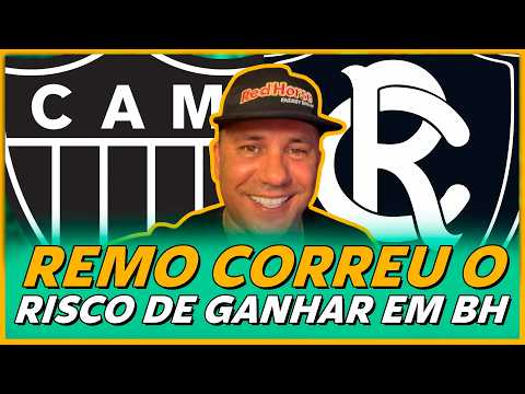 PÓS JOGO | ATLÉTICO-MG 3X3 REMO - REMO FOI E CORREU O RISCO DE GANHAR DO GALO EM BH